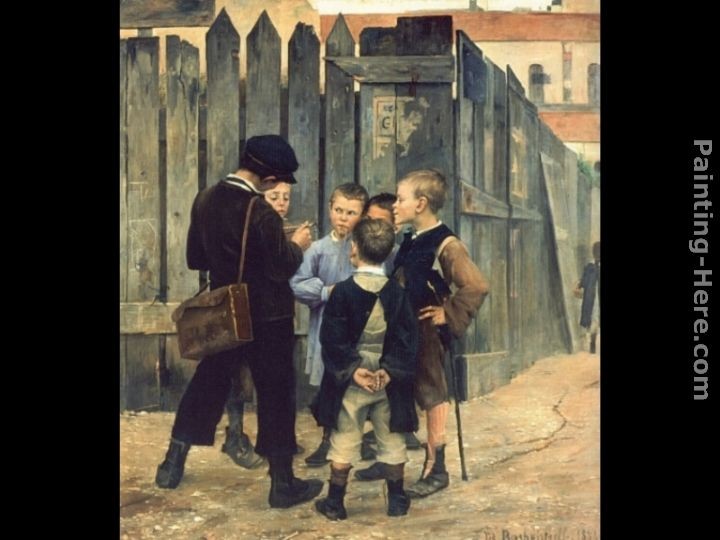 Maria Konstantinowna Bashkirtseff The Meeting